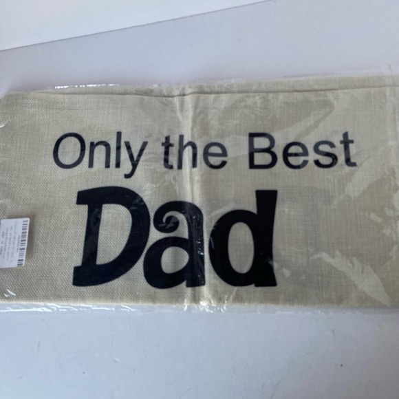 Zepolu Dad Throw Pillow Cover New in Package - Picture 3 of 4